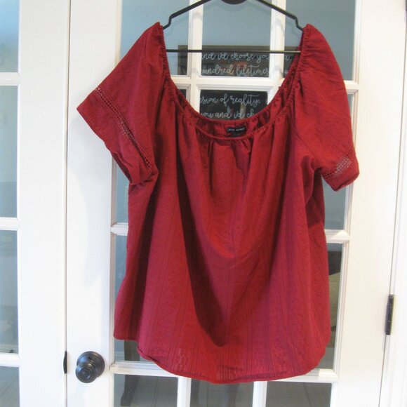 Lane Bryant Tops - Lane Bryant Off the Shoulder Blouse